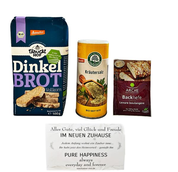 Brot und Salz Geschenkset dinkel